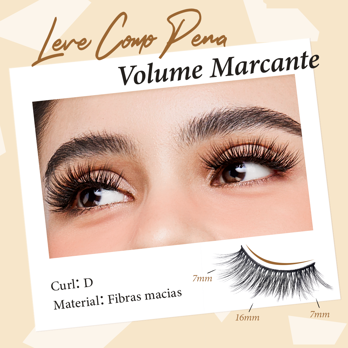 LUMINLASH False Eyelashes 3 Pairs – Dramatic Depth Look | 3D Fluffy Comfortable One-Piece for Beginners